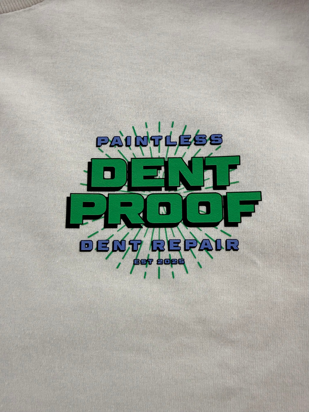 Dentproof flash logo