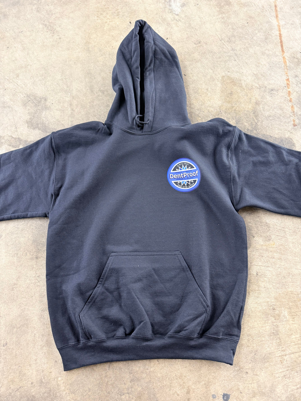 Dentproof surf wax hoodie.