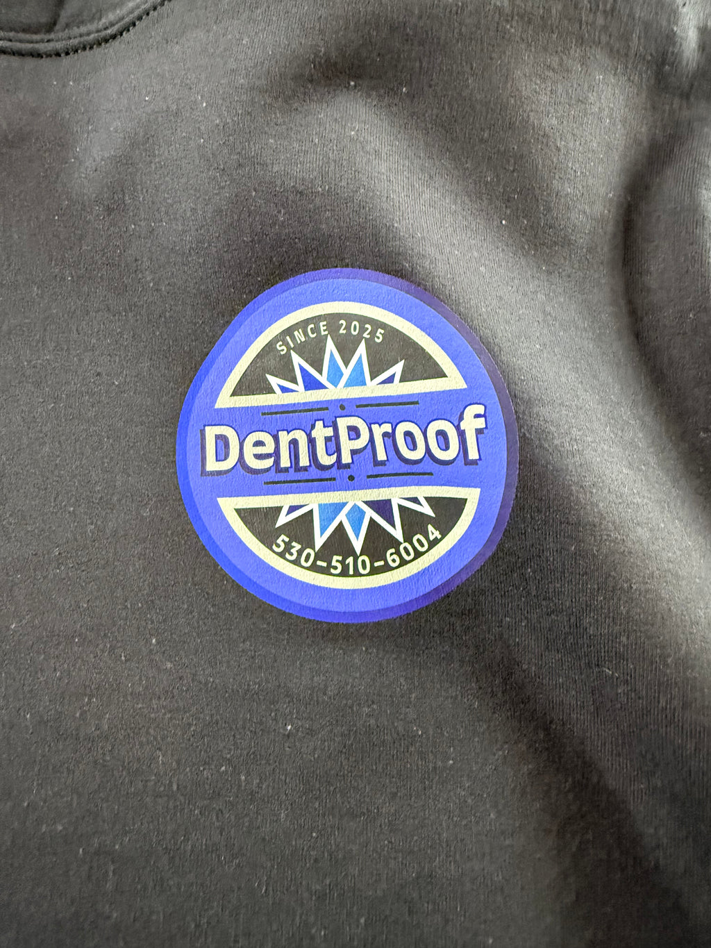 Dentproof surf wax hoodie.