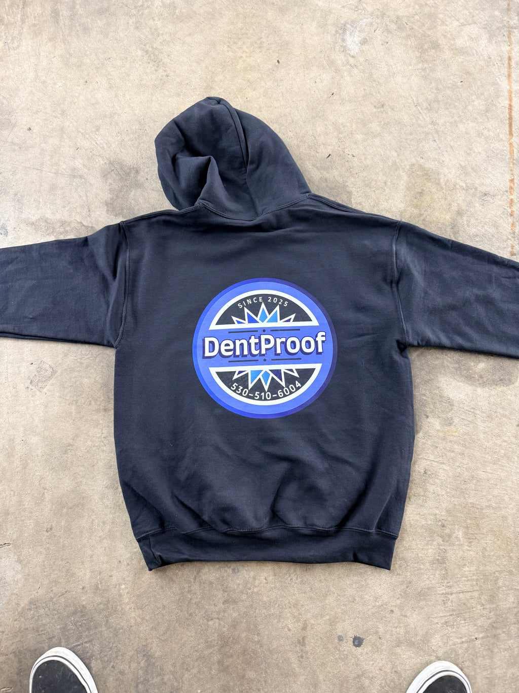 Dentproof surf wax hoodie.