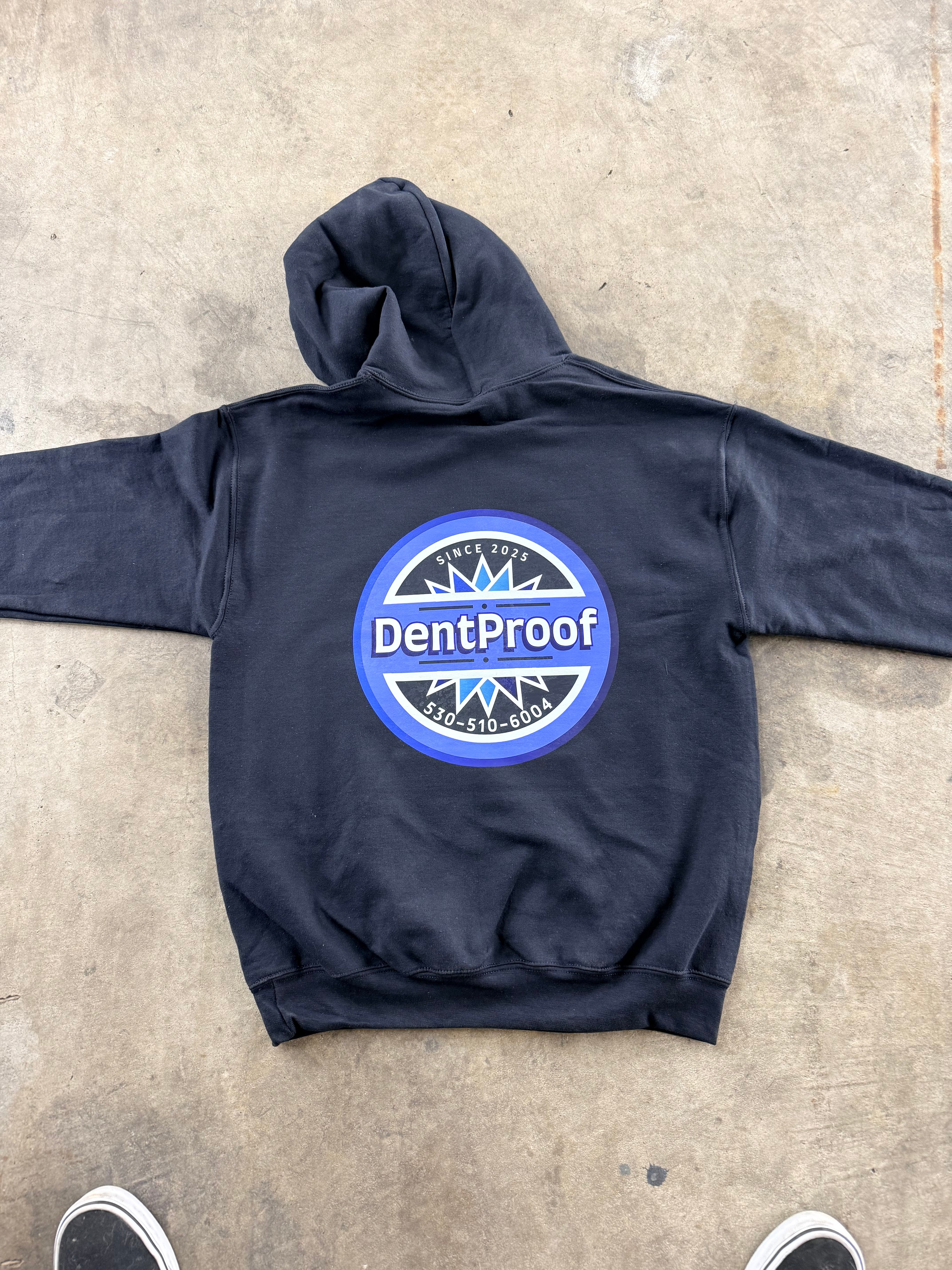 Dentproof surf wax hoodie.