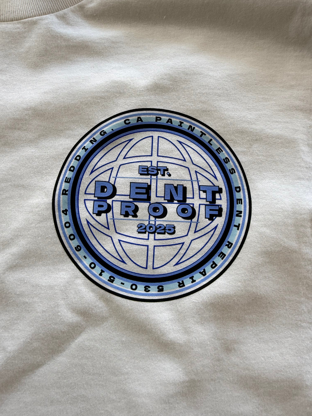 Dentproof worldwide logo tshirt
