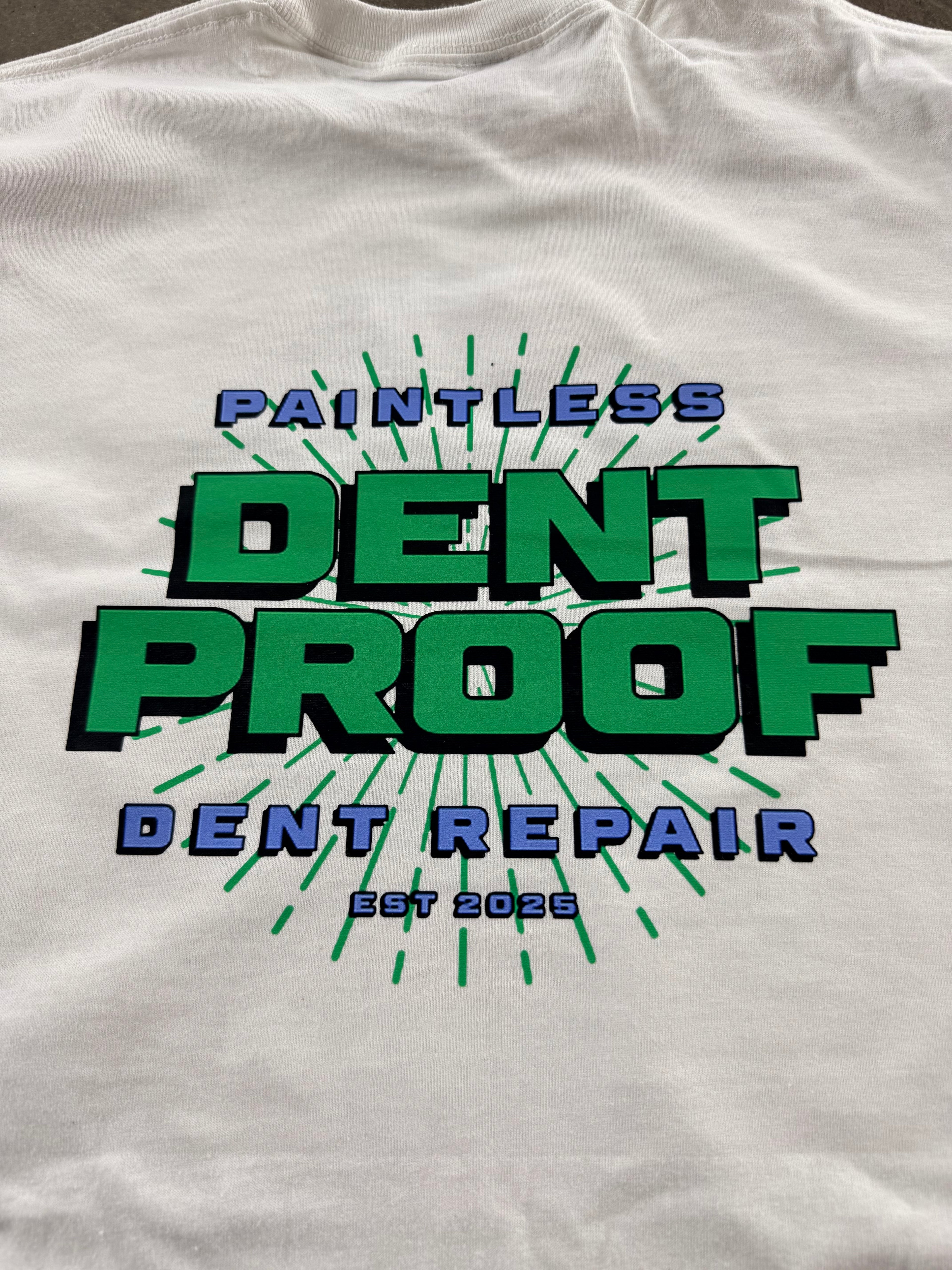 Dentproof flash logo