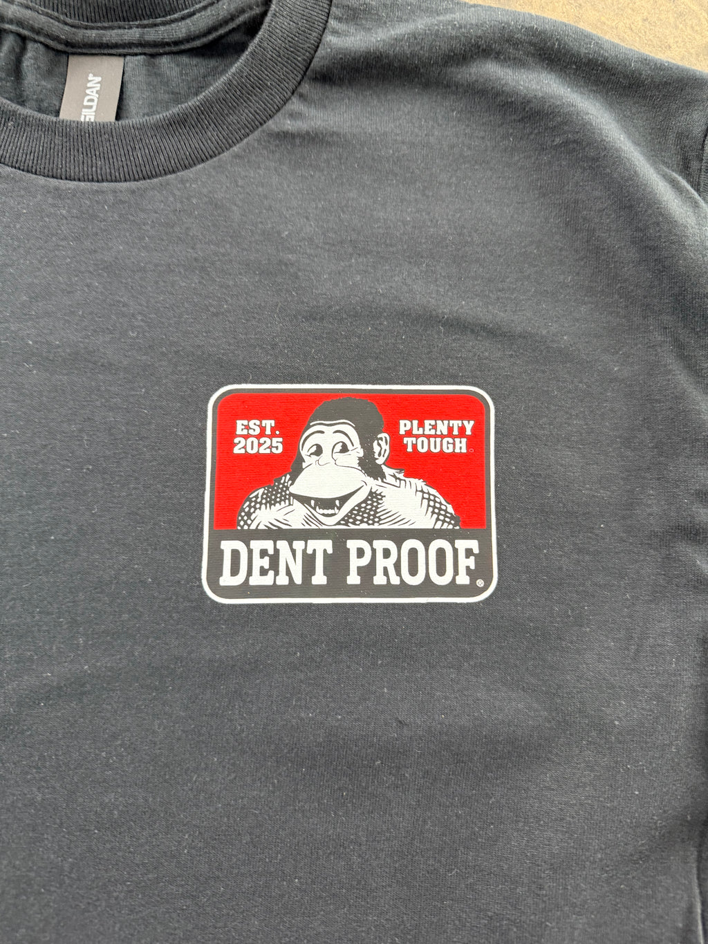 Dentproof Den Bavis logo Tshirt